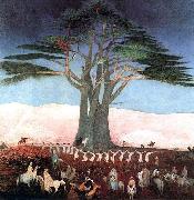 Tivadar Kosztka Csontvary Pilgrimage to the Cedars in Lebanon USA oil painting artist